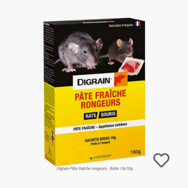 Pâte fraîche rongeurs