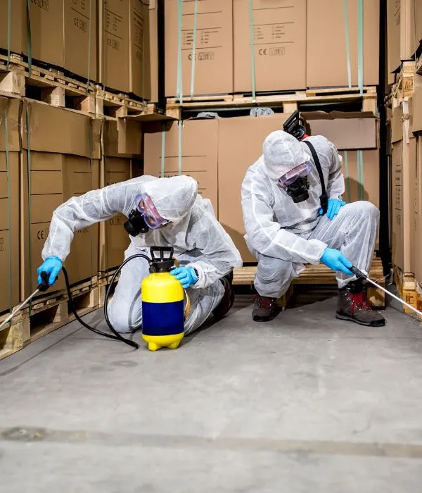 Dératisation professionnelle dans un entrepôt du 92